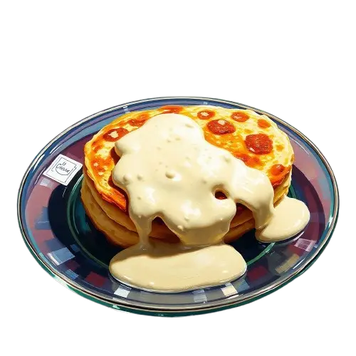 Waffle House Grilled Biscuit & Gravy