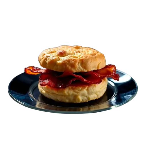 Waffle House Bacon Biscuit
