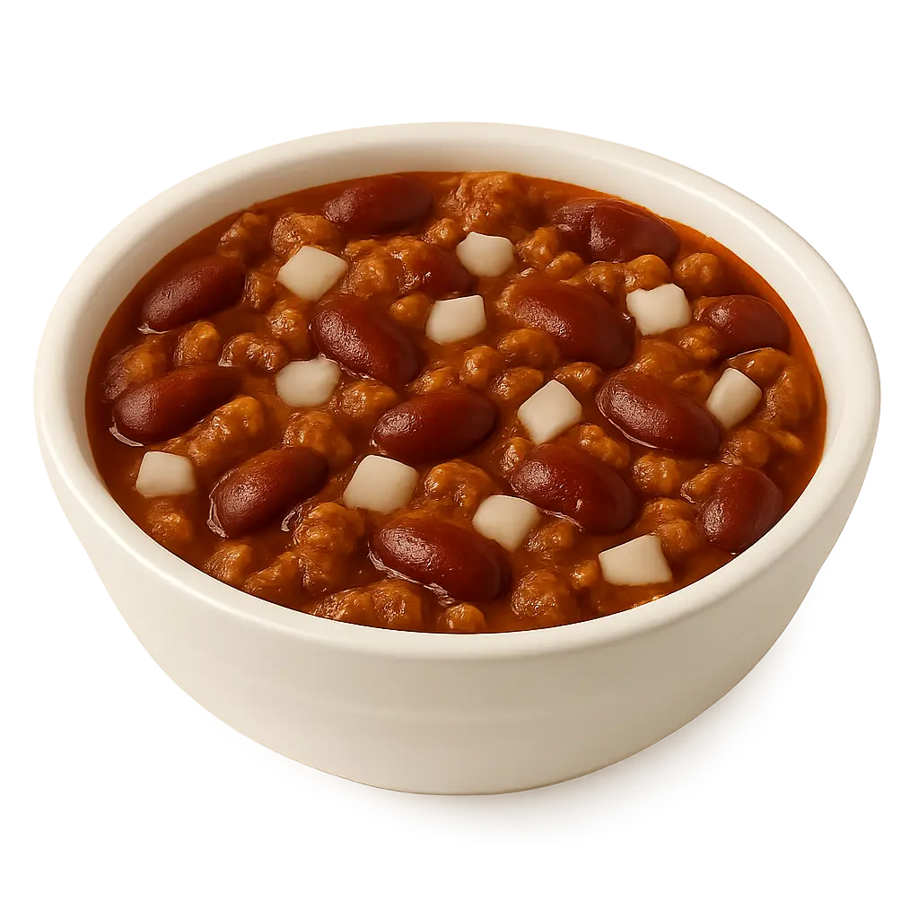 waffle house menu
Bert’s Chili