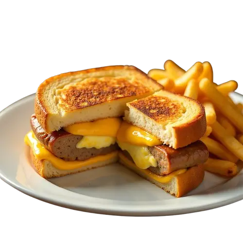 Waffle House Texas Sausage Egg & Cheese Melt