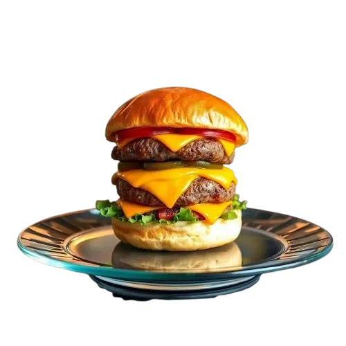 Waffle House Double Angus 1/4 LBS Hamburger