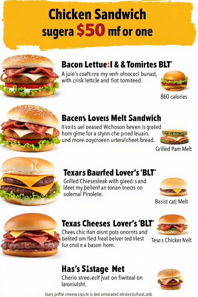 Waffle house sandwiches