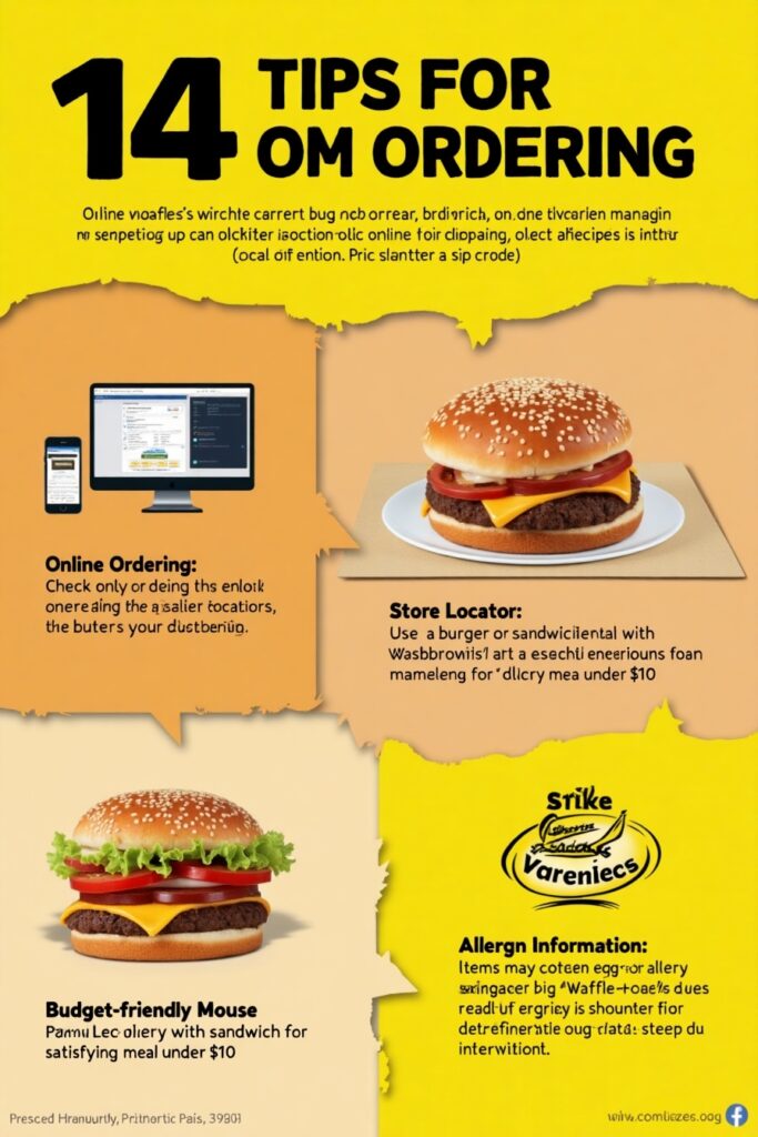 tips for online order from waffle house