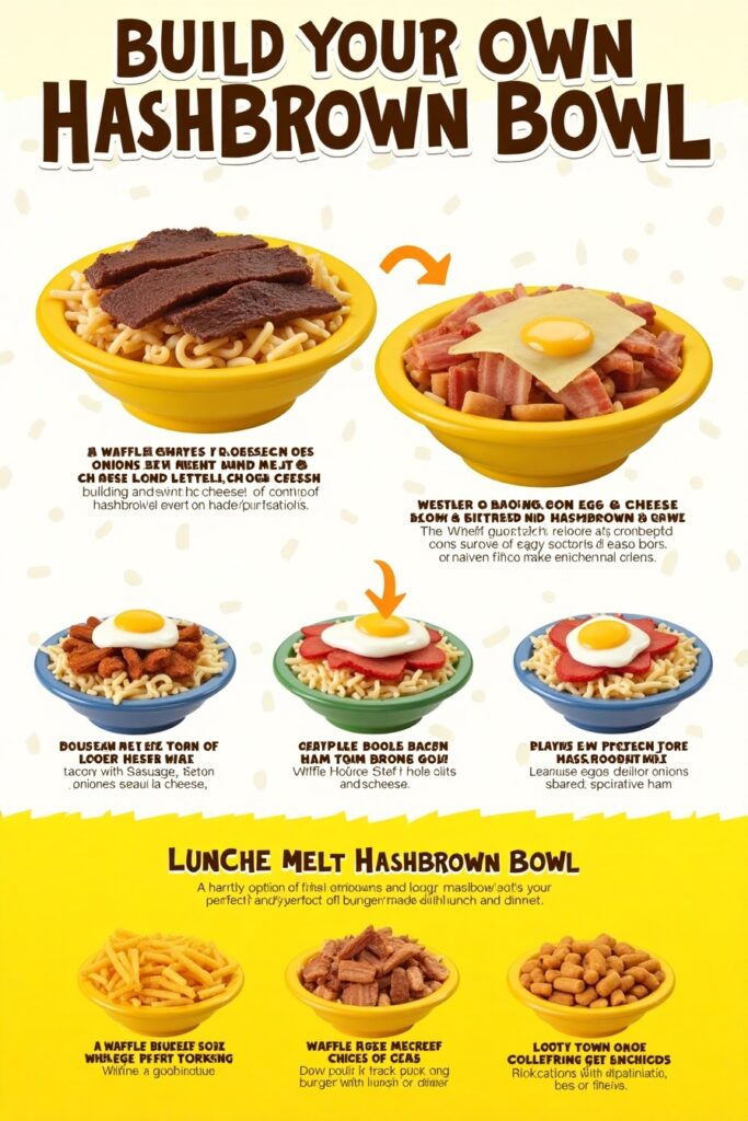 Waffle House Hashborns menu items